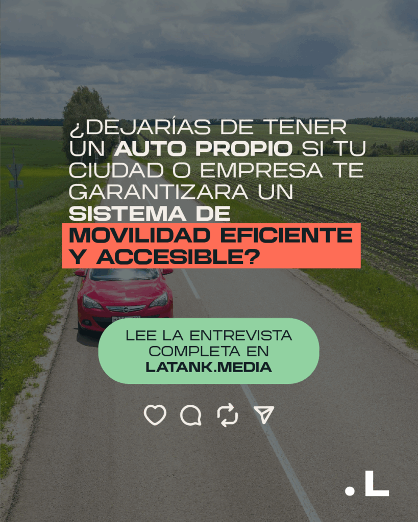La movilidad no debería ser un privilegio, si acceder a un vehículo seguro, flexible y sustentable puede ser tan sencillo como abrir una app, ¿qué nos detiene para que más gobiernos y ciudadanos impulsen este modelo?