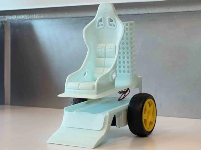Pensar para moverse: la silla de ruedas que obedece a la mente