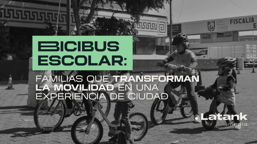 Bicibús escolar: familias que transforman la movilidad en una experiencia de ciudad
