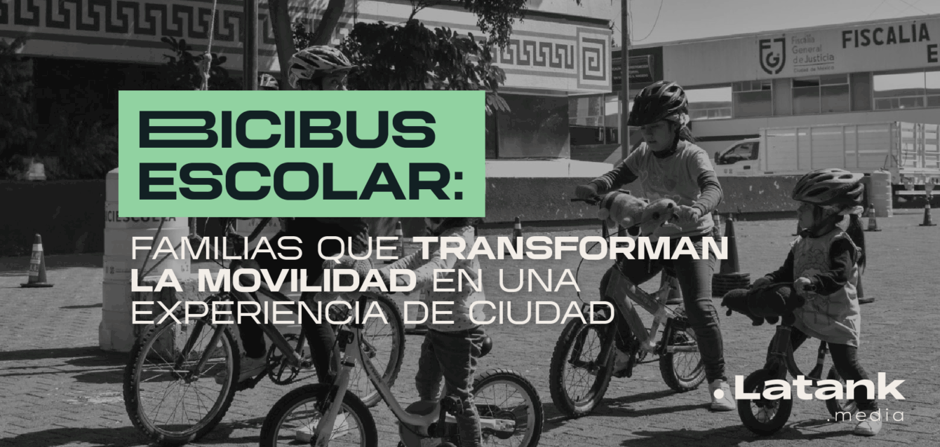 Bicibús escolar: familias que transforman la movilidad en una experiencia de ciudad